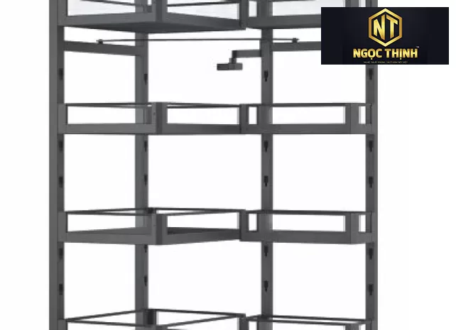 Tủ Đồ Kho Nan Hộp kính Cao cấp R010 VIP tại Phước Khánh